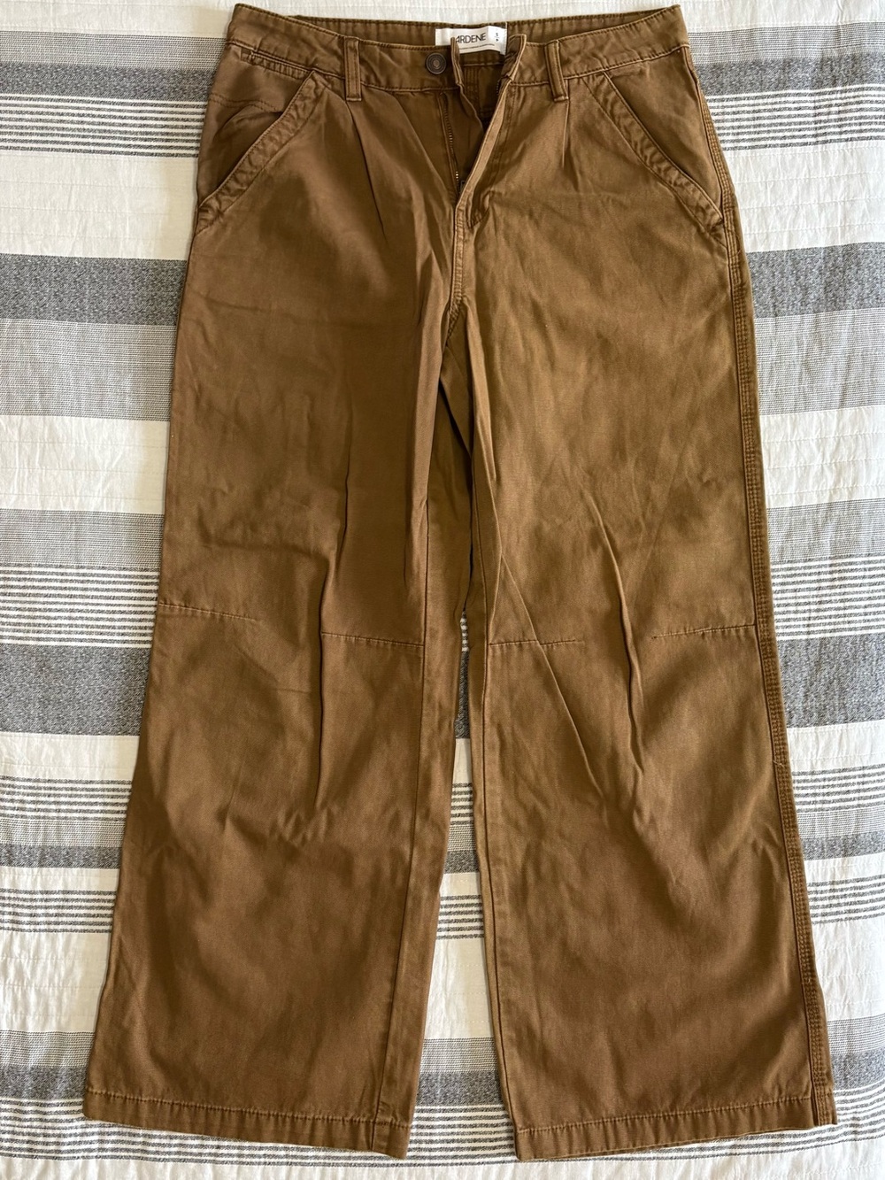 Ardene Brown Wide-Leg Women's jeans